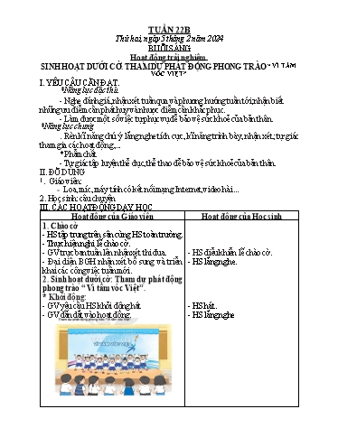 Giáo án các môn Lớp 2 - Tuần 22 - Năm học 2023-2024 - Nguyễn Thị Thanh Huyền