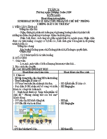 Giáo án các môn Lớp 2 - Tuần 24 - Năm học 2023-2024 - Nguyễn Thị Thanh Huyền