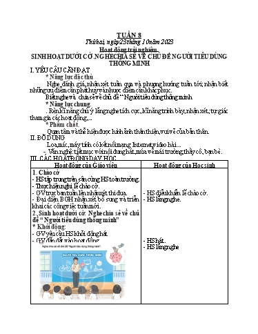 Giáo án các môn Lớp 2 - Tuần 8 - Năm học 2023-2024 - Nguyễn Thị Thanh Huyền