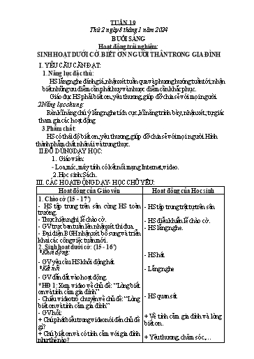 Giáo án các môn Lớp 3 - Tuần 19 - Năm học 2023-2024 - Phan Thị Tú Anh
