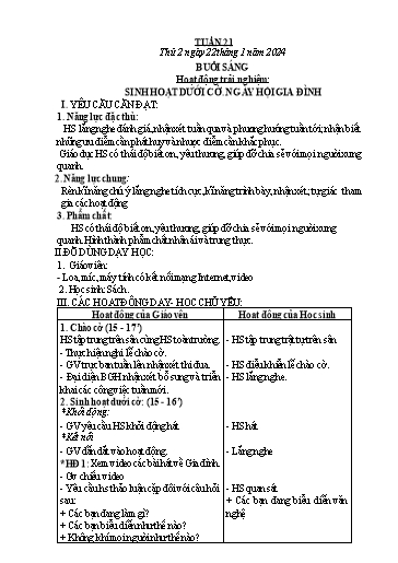 Giáo án các môn Lớp 3 - Tuần 21 - Năm học 2023-2024 - Phan Thị Tú Anh