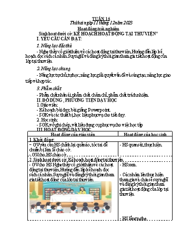 Kế hoạch bài dạy các môn Lớp 4 - Tuần 15 - Năm học 2023-2024 - Phạm Thị Hằng