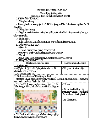 Kế hoạch bài dạy các môn Lớp 4 - Tuần 19 - Năm học 2023-2024 - Võ Thị Hồng Gấm