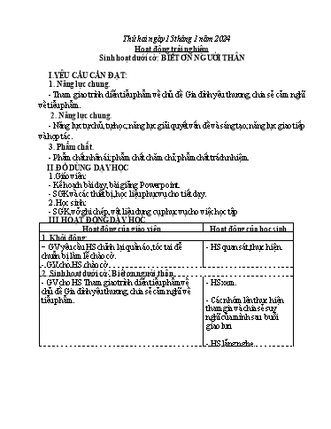 Kế hoạch bài dạy các môn Lớp 4 - Tuần 20 - Năm học 2023-2024 - Phạm Thị Hằng