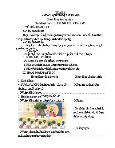 Kế hoạch bài dạy các môn Lớp 4 - Tuần 6 - Năm học 2023-2024 - Phạm Thị Hằng