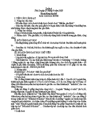Kế hoạch bài dạy các môn Lớp 5 - Tuần 4 - Năm học 2023-2024 - Võ Thị Hồng Hạnh